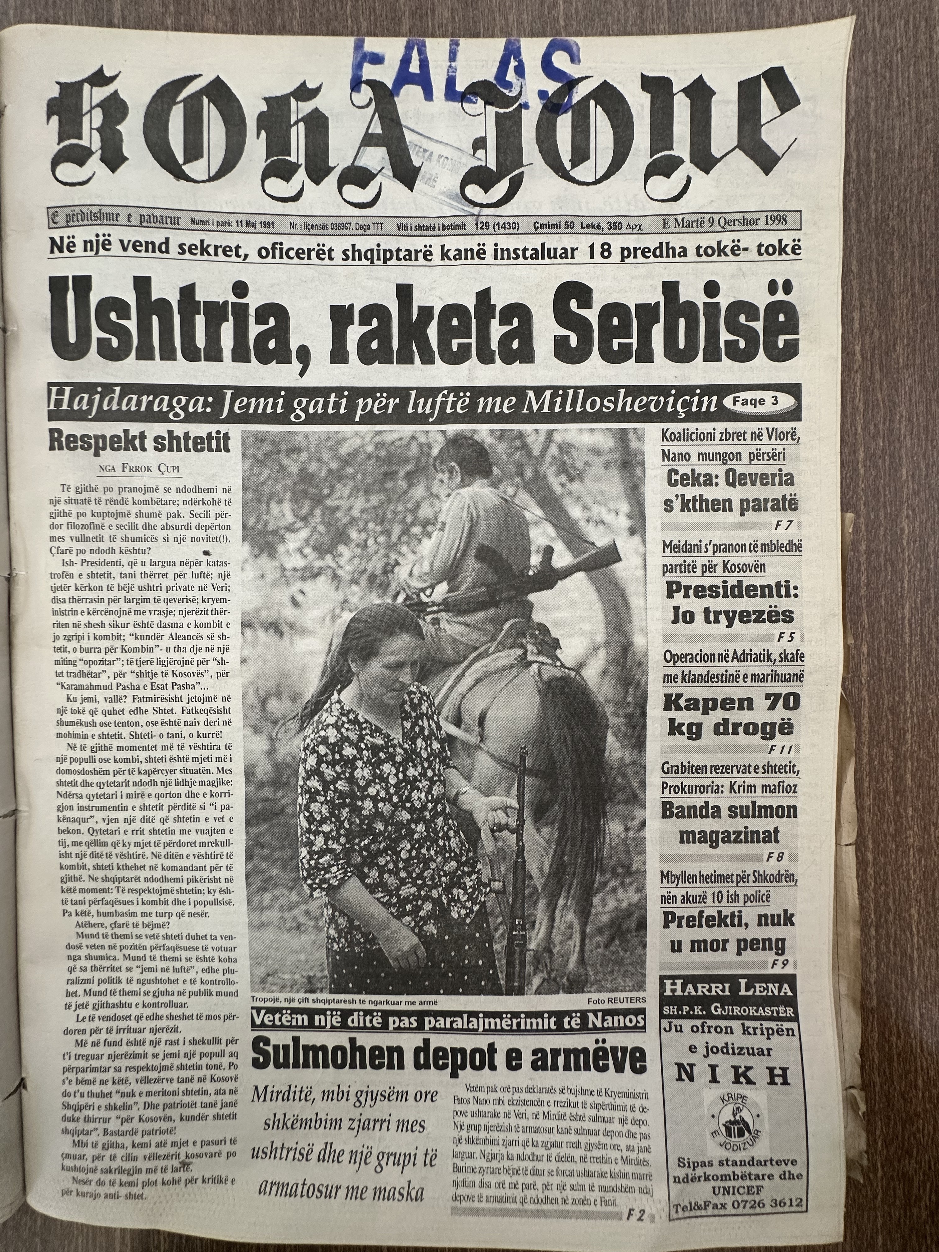 Koha Jonë 1998-06-09